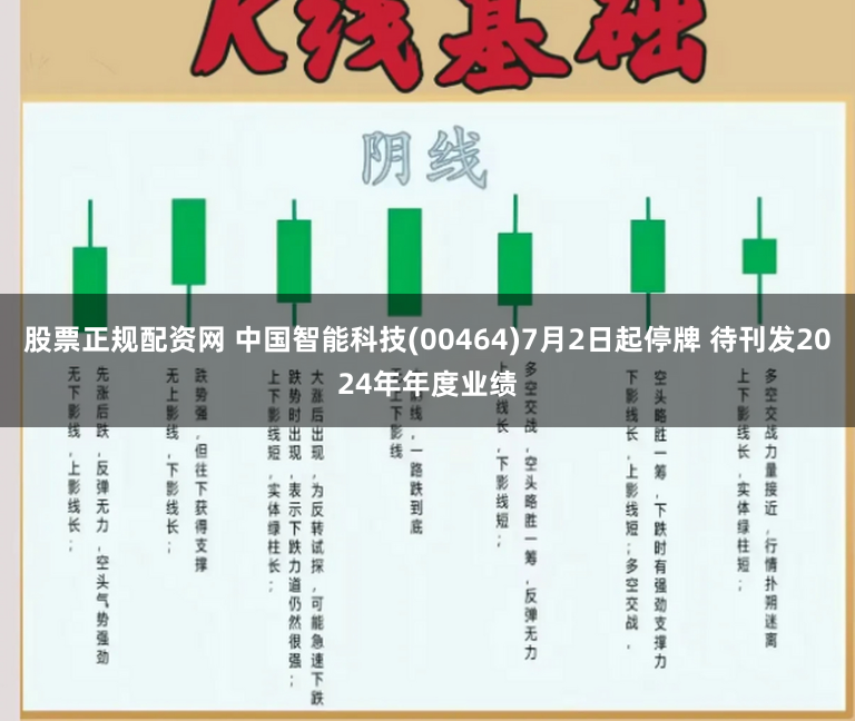 股票正规配资网 中国智能科技(00464)7月2日起停牌 待刊发2024年年度业绩